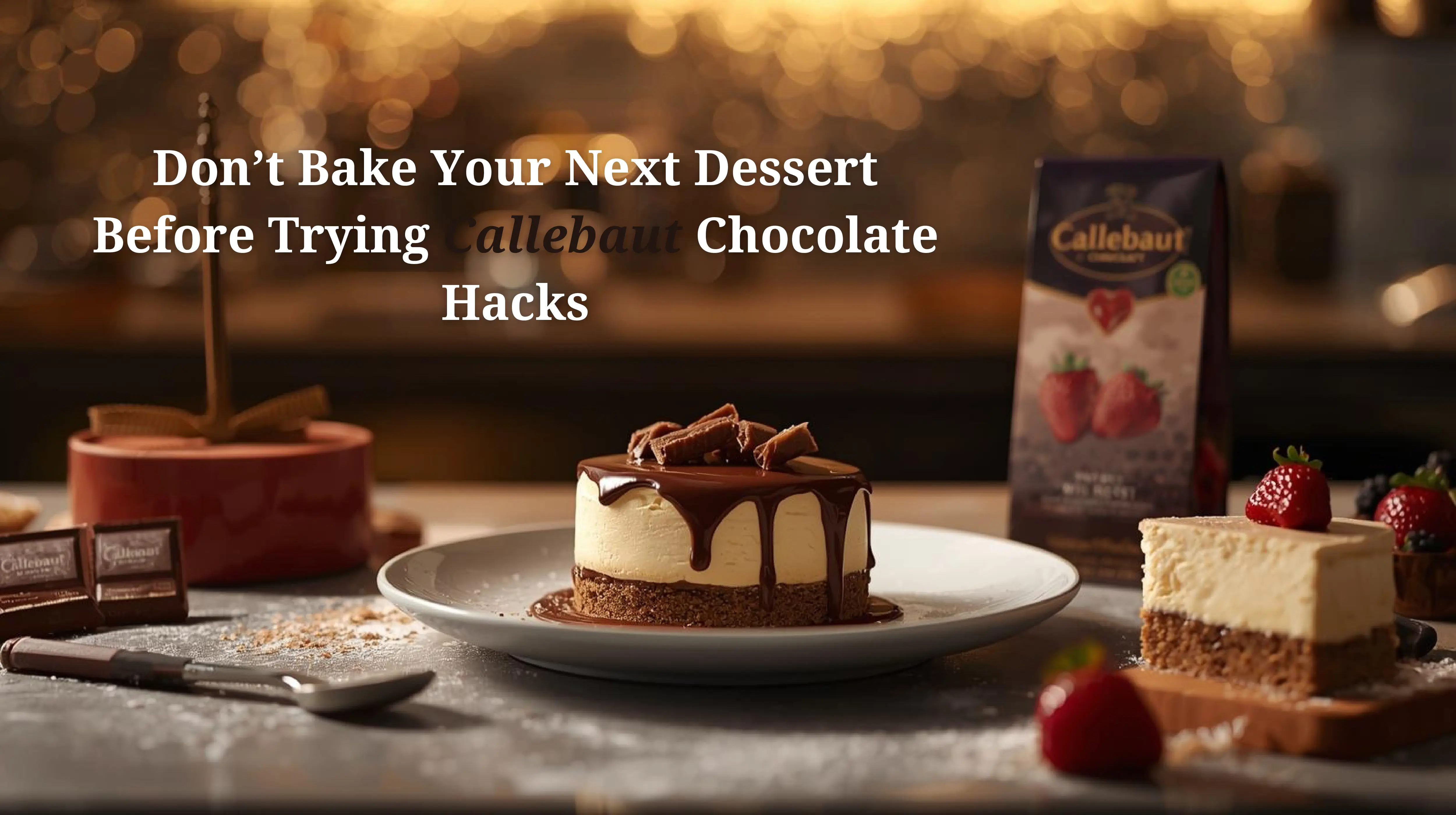 Don’t Bake Your Next Dessert Before Trying Callebaut Chocolate Hacks