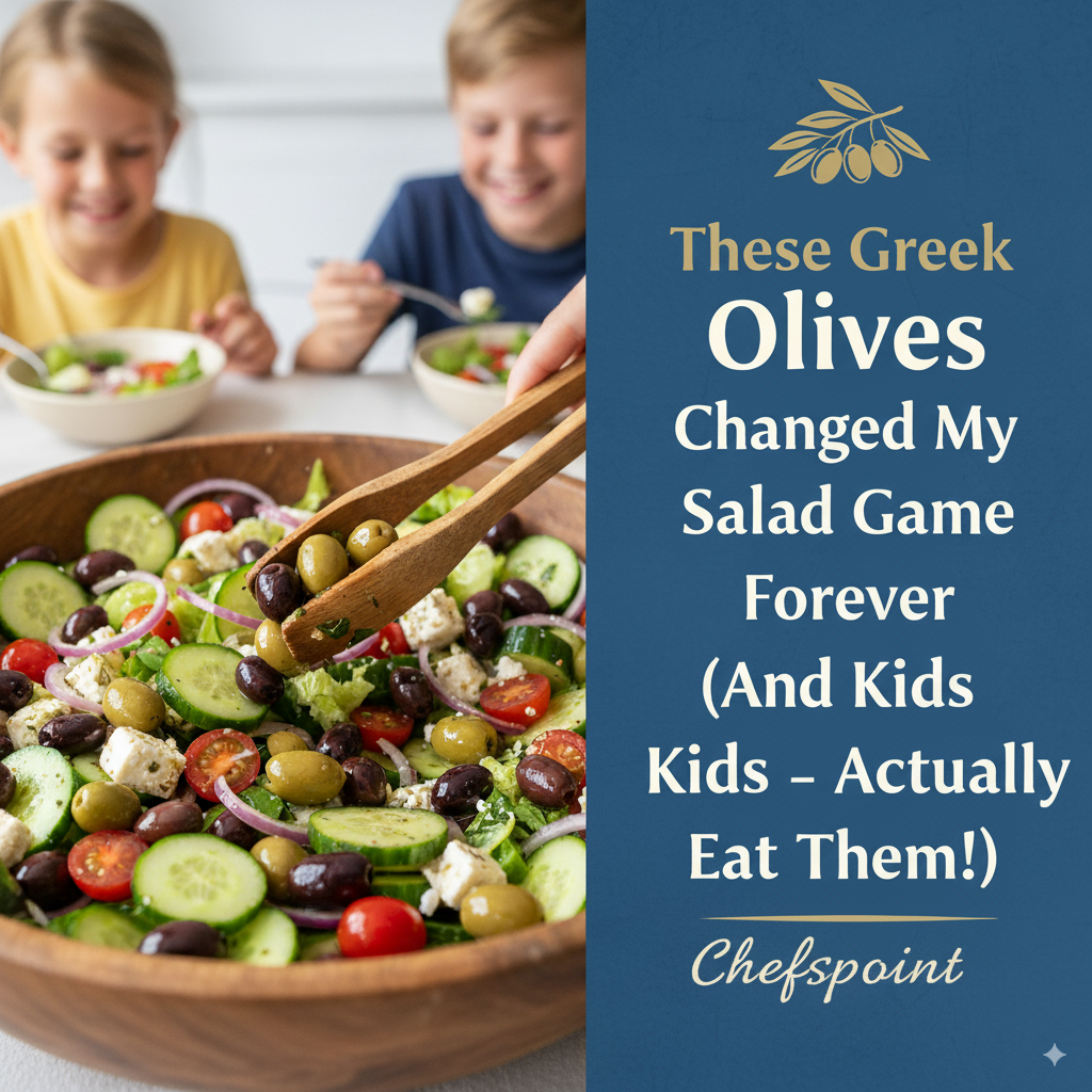 These Greek Olives Changed My Salad Game Forever (And My Kids Actually Eat Them!)
