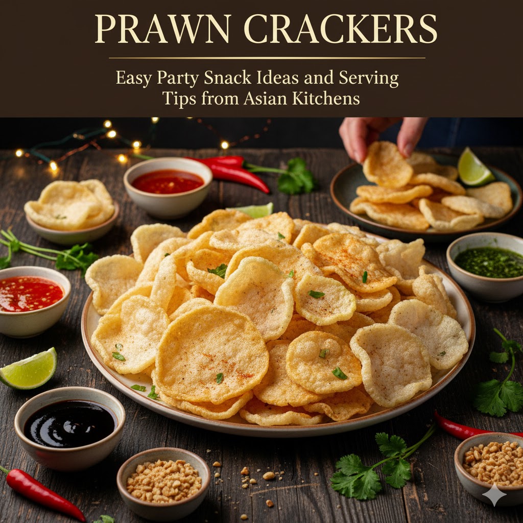Prawn Crackers: Easy Party Snack Ideas and Serving Tips from Asian Kitchens