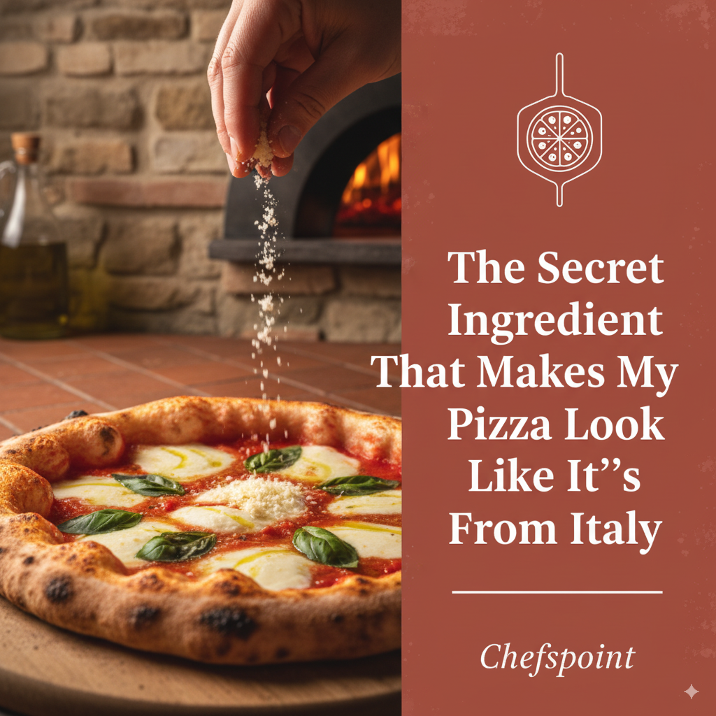 The Secret Ingredient That Makes My Pizza Look Like It's From Italy