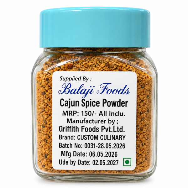 Cajun Spice/Custom Culinary/100gms