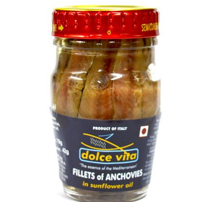 Anchovies Fillets / Dolce Vita / 78gm