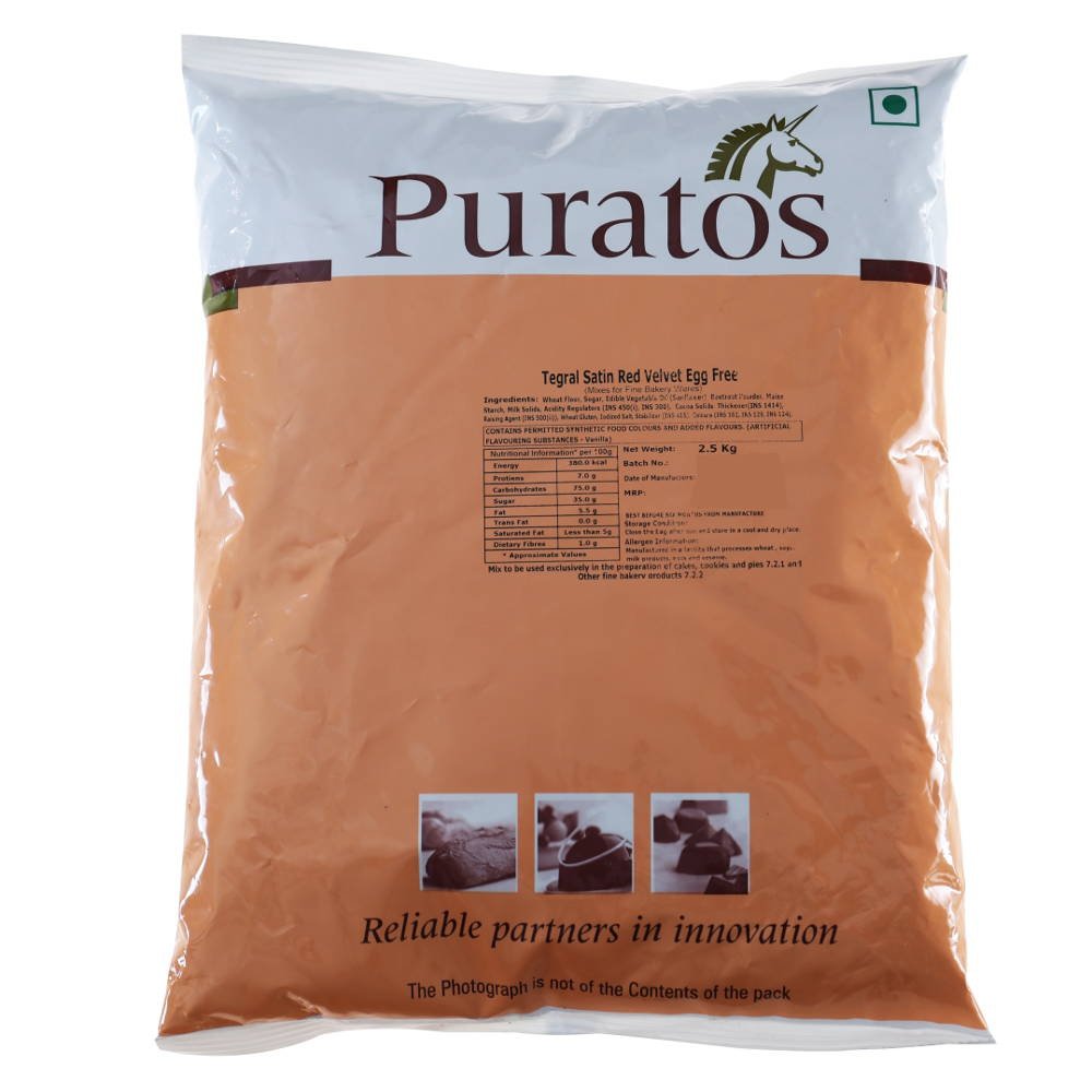 Red Velvet Egg Free Cake Mix / Puratos / 2.5 KG