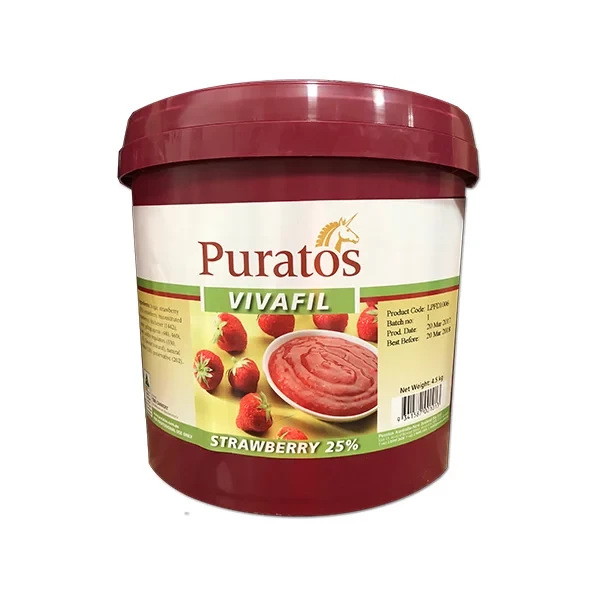 Shop Vivafil Strawberry by Puratos 2.5kg Chefspoint